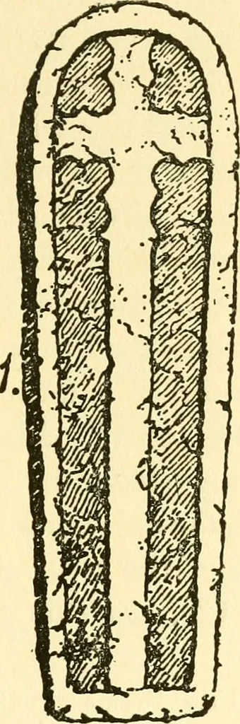 An illustration from The arts in early England, 1903, leaf 220