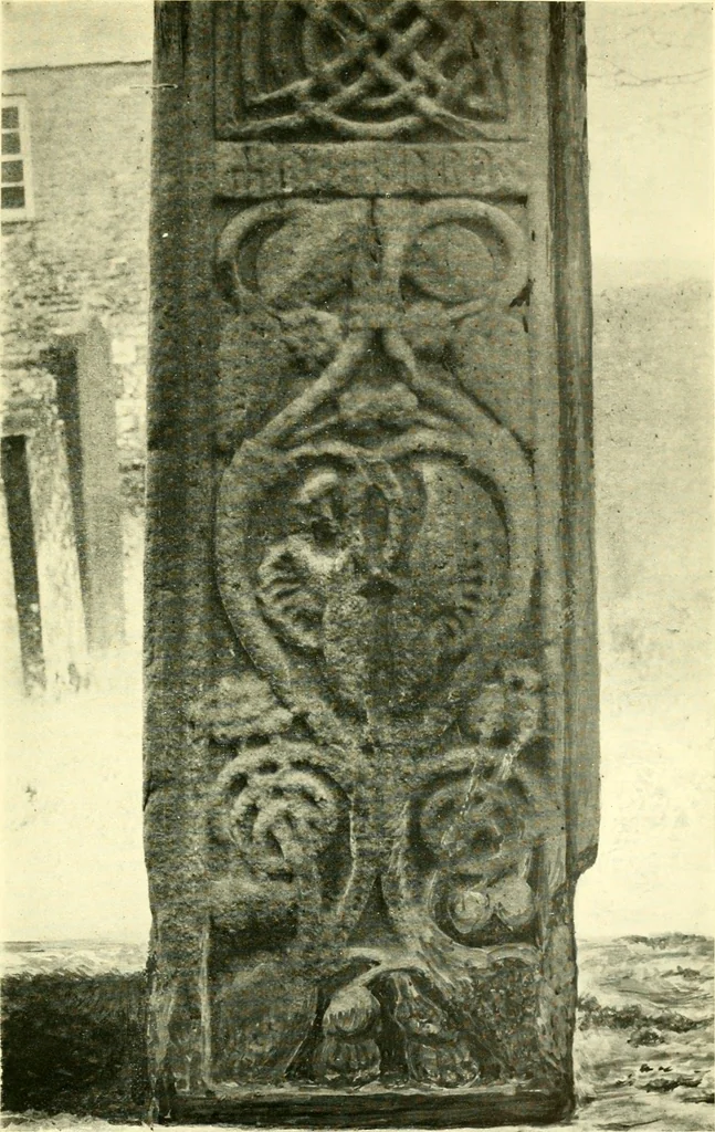 An illustration from The arts in early England, 1903, leaf 346