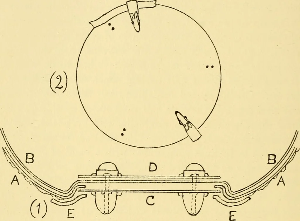 An illustration from The arts in early England, 1903, leaf 395