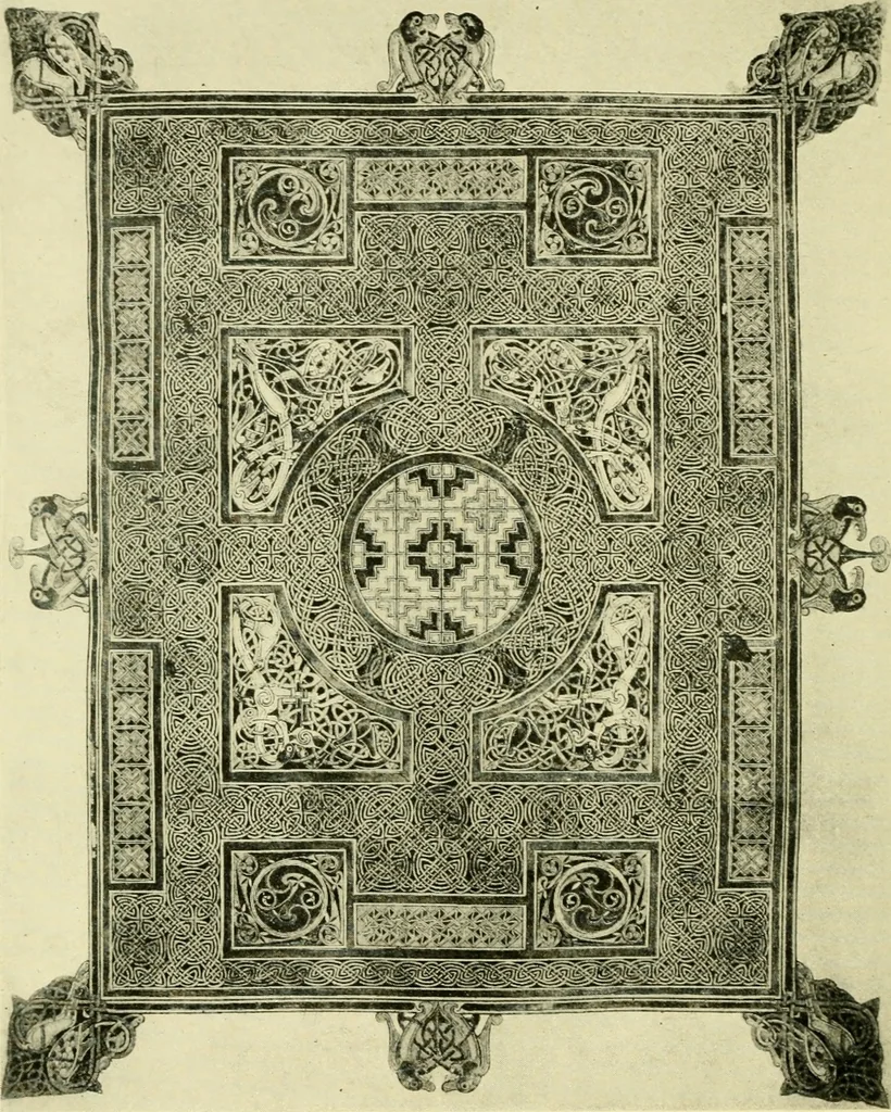 An illustration from The arts in early England, 1903, leaf 441