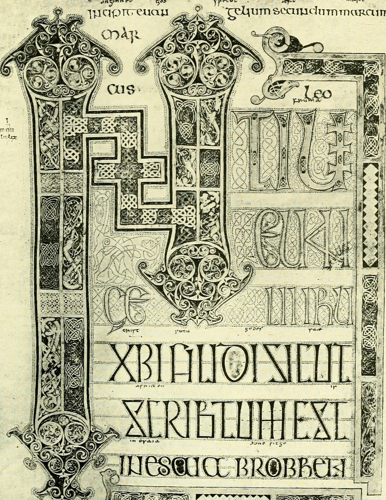 An illustration from The arts in early England, 1903, leaf 442