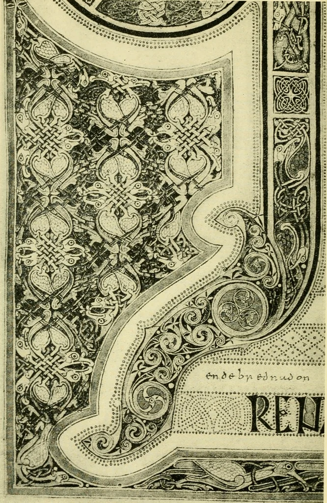 An illustration from The arts in early England, 1903, leaf 465