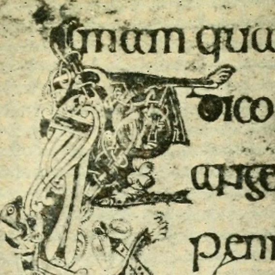 An illustration from The arts in early England, 1903, leaf 494