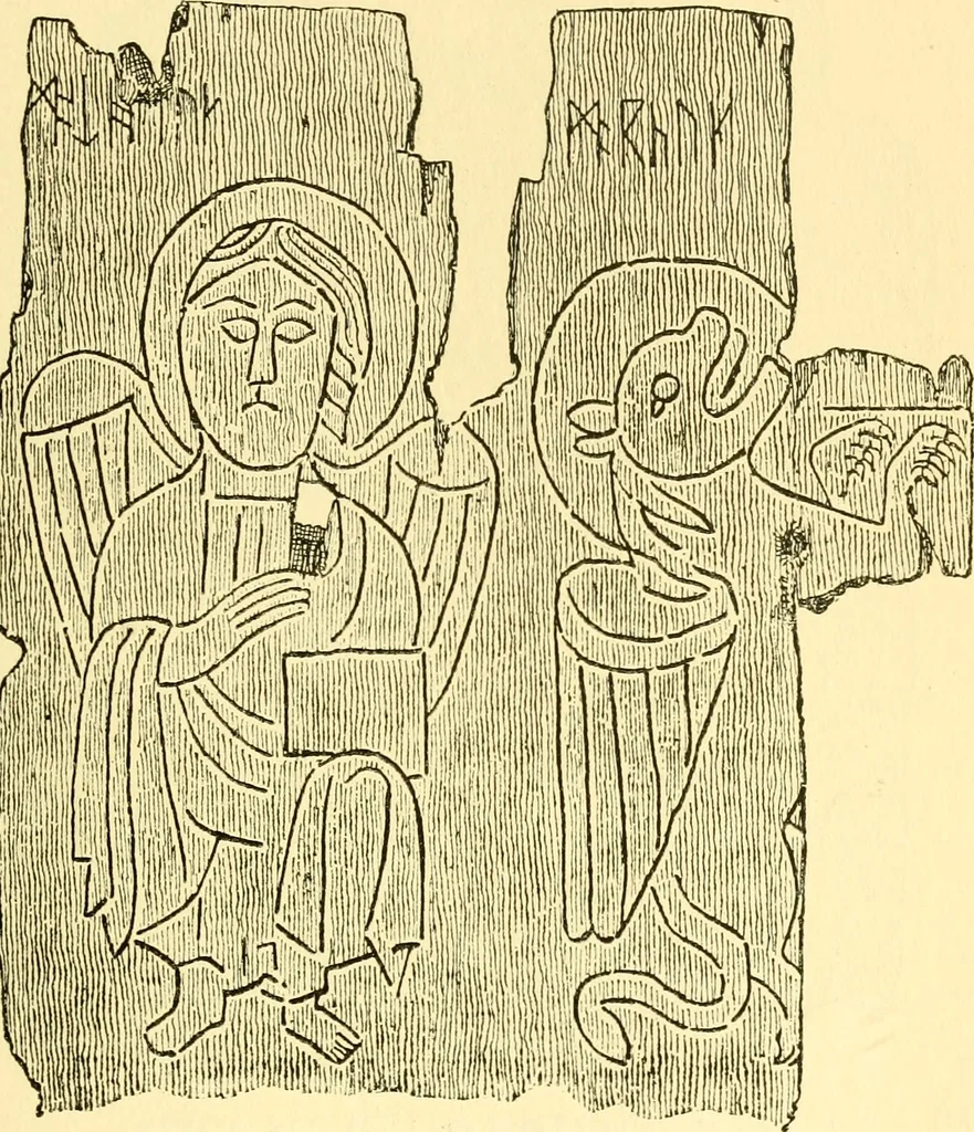 An illustration from The arts in early England, 1903, leaf 514