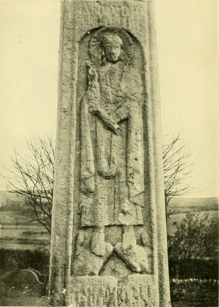 An illustration from The arts in early England, 1903, leaf 7