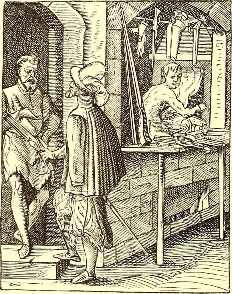 An illustration from The arts in the Middle Ages, and at the period of the Renaissance, 1870, leaf 145