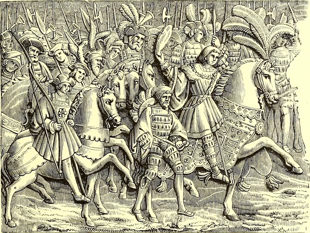 An illustration from The arts in the Middle Ages, and at the period of the Renaissance, 1870, leaf 164