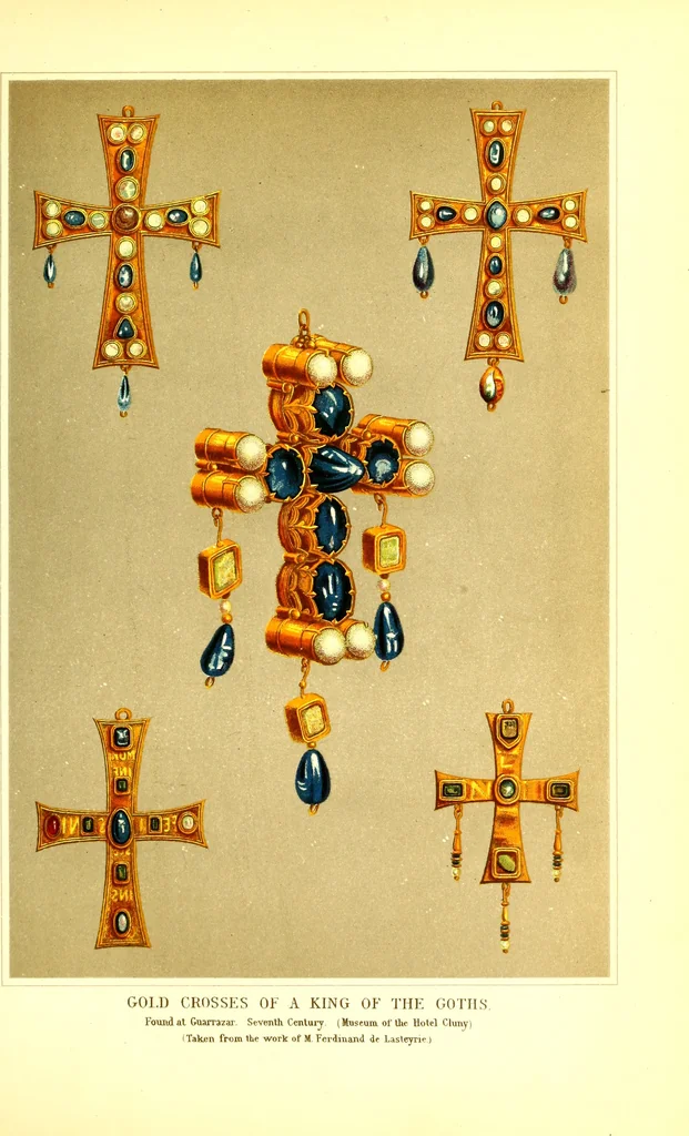 An illustration from The arts in the Middle Ages, and at the period of the Renaissance, 1870, leaf 170