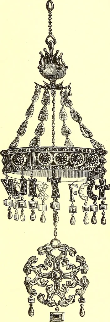 An illustration from The arts in the Middle Ages, and at the period of the Renaissance, 1870, leaf 172
