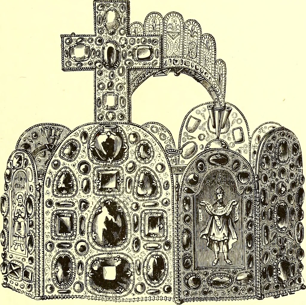 An illustration from The arts in the Middle Ages, and at the period of the Renaissance, 1870, leaf 174