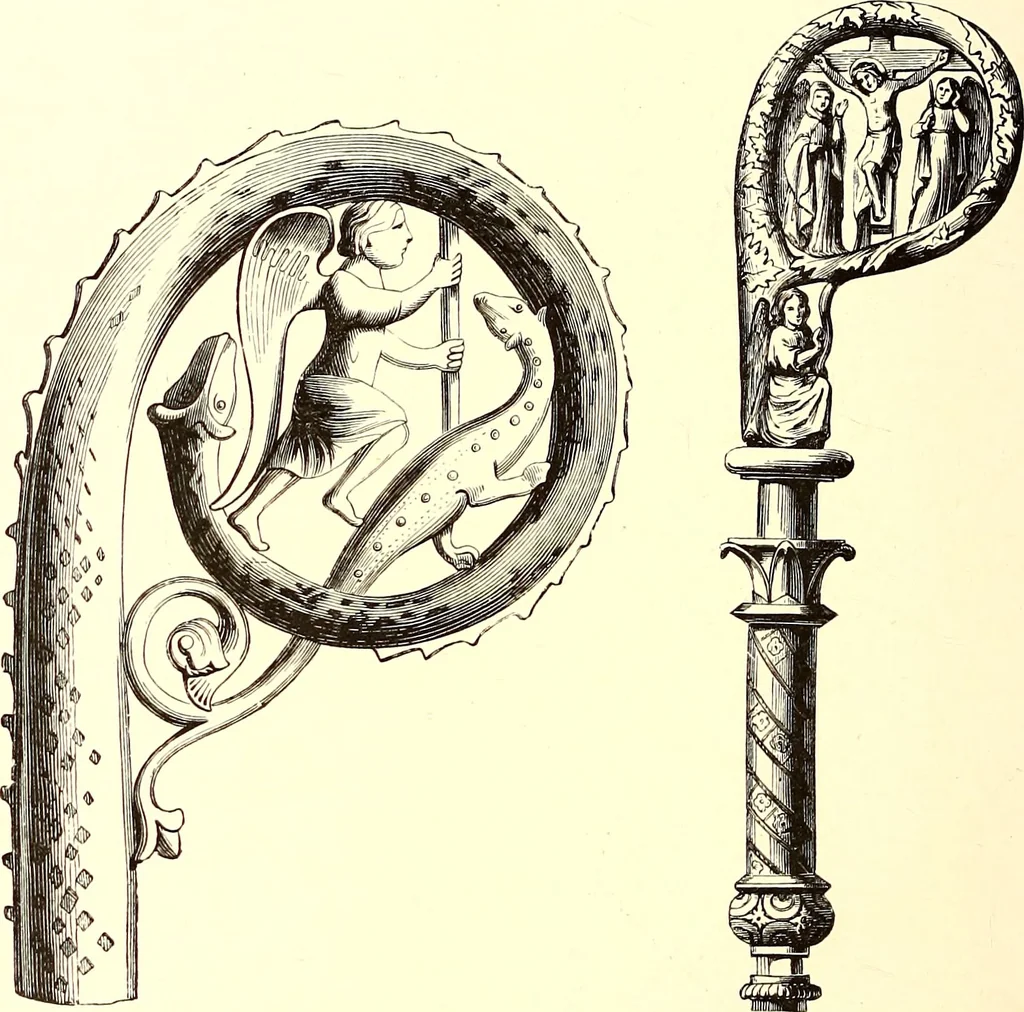 An illustration from The arts in the Middle Ages, and at the period of the Renaissance, 1870, leaf 185