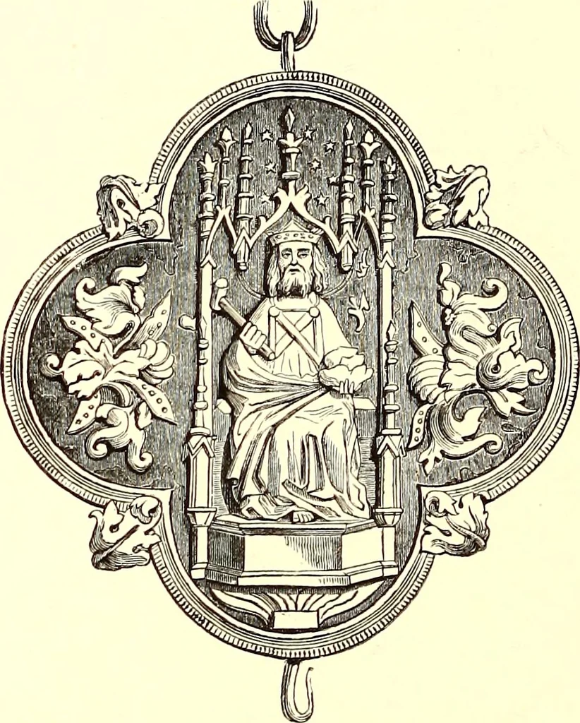 An illustration from The arts in the Middle Ages, and at the period of the Renaissance, 1870, leaf 191