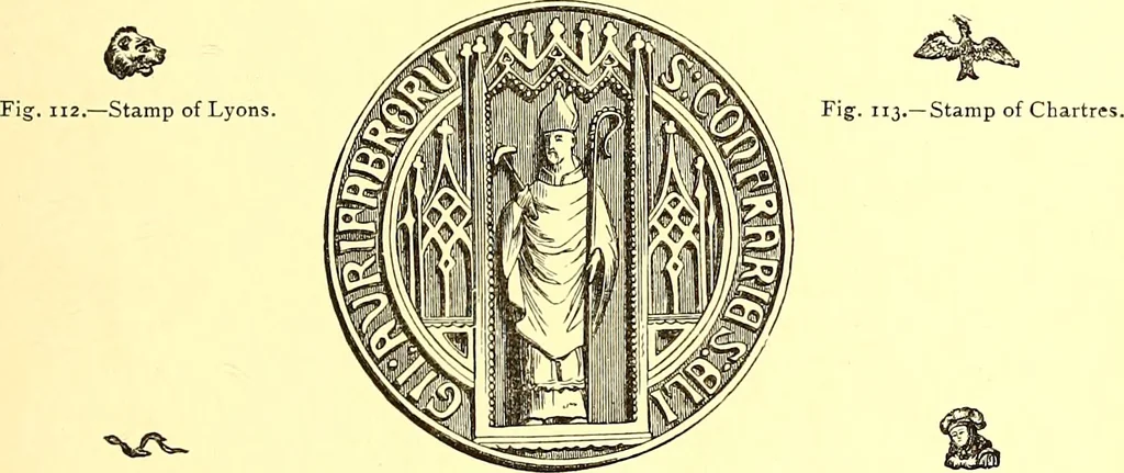 An illustration from The arts in the Middle Ages, and at the period of the Renaissance, 1870, leaf 208