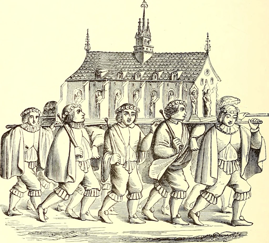 An illustration from The arts in the Middle Ages, and at the period of the Renaissance, 1870, leaf 211