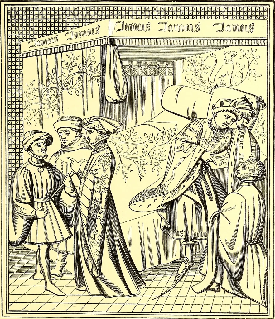 An illustration from The arts in the Middle Ages, and at the period of the Renaissance, 1870, leaf 48