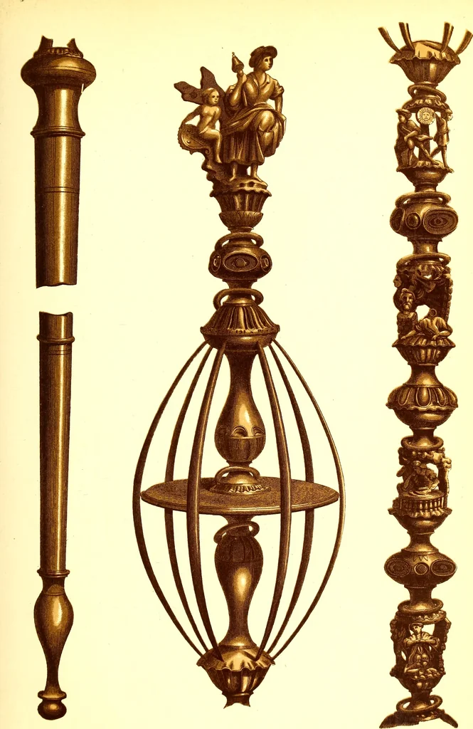 An illustration from The arts in the Middle Ages, and at the period of the Renaissance, 1870, leaf 50