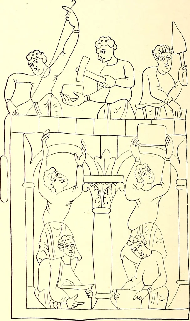An illustration from The arts in the Middle Ages, and at the period of the Renaissance, 1870, leaf 517