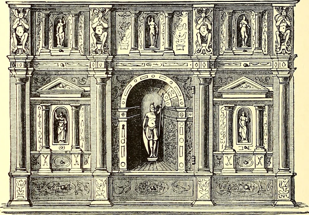 An illustration from The arts in the Middle Ages, and at the period of the Renaissance, 1870, leaf 53