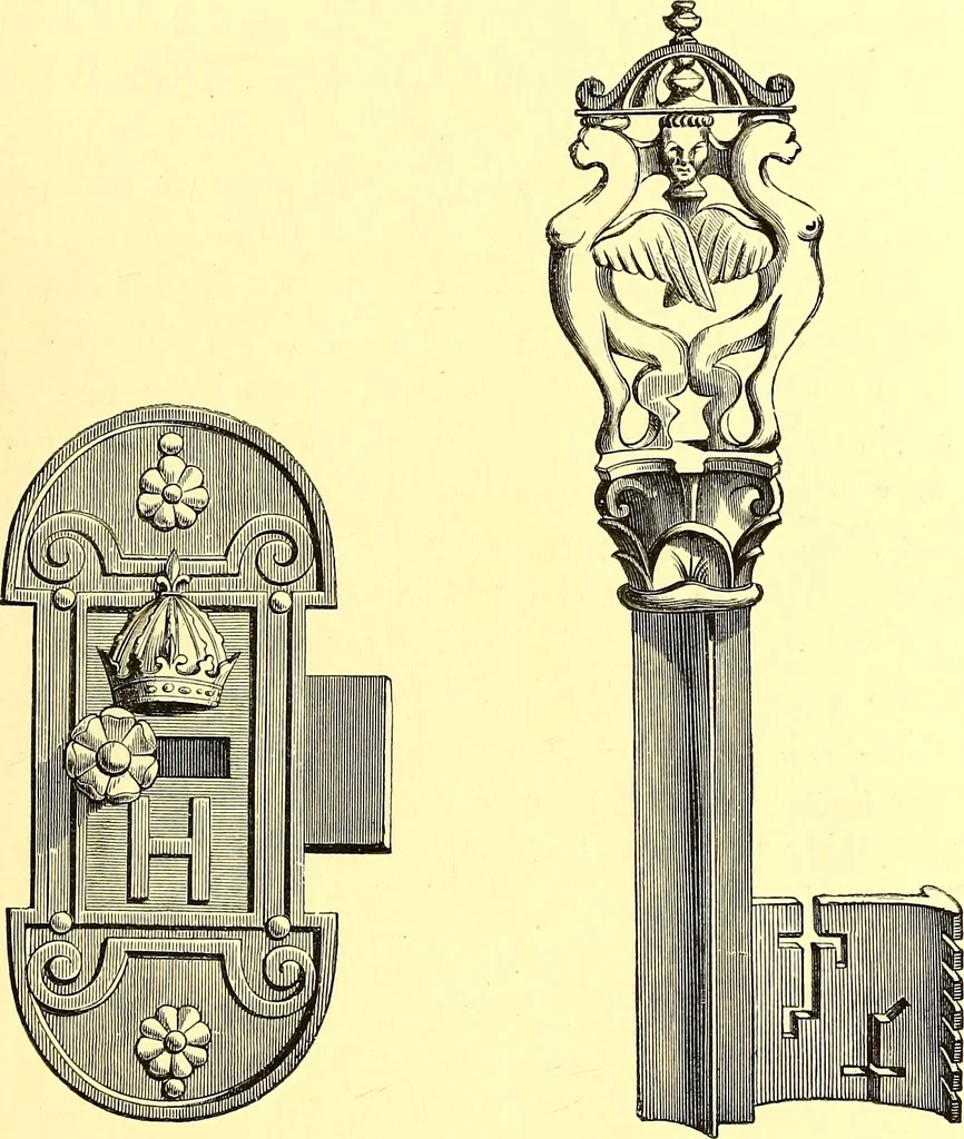 An illustration from The arts in the Middle Ages, and at the period of the Renaissance, 1870, leaf 54
