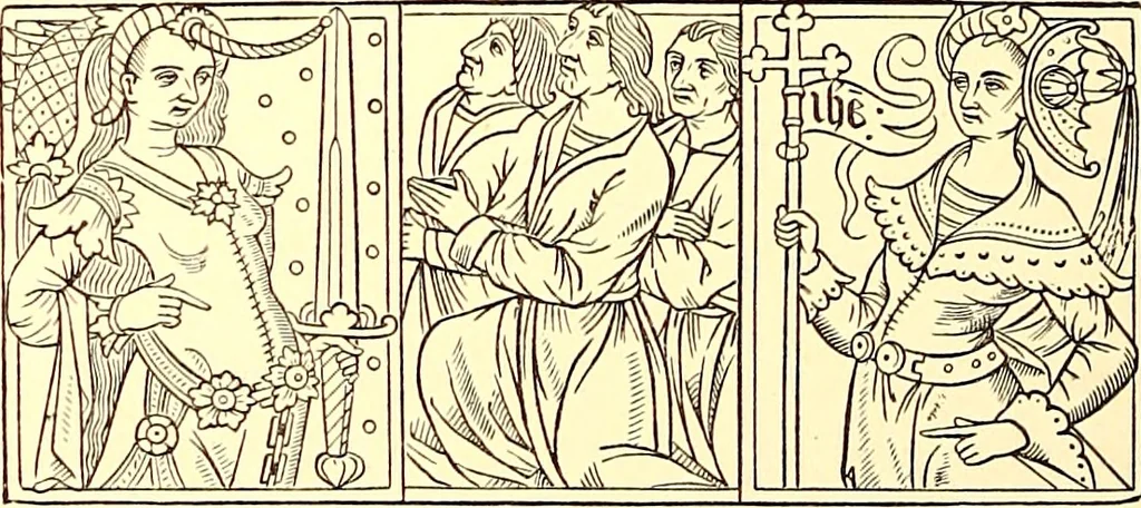 An illustration from The arts in the Middle Ages, and at the period of the Renaissance, 1870, leaf 589