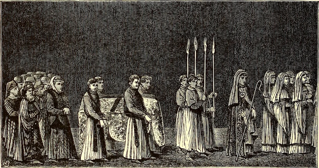 An illustration from The arts in the Middle Ages, and at the period of the Renaissance, 1870, leaf 61