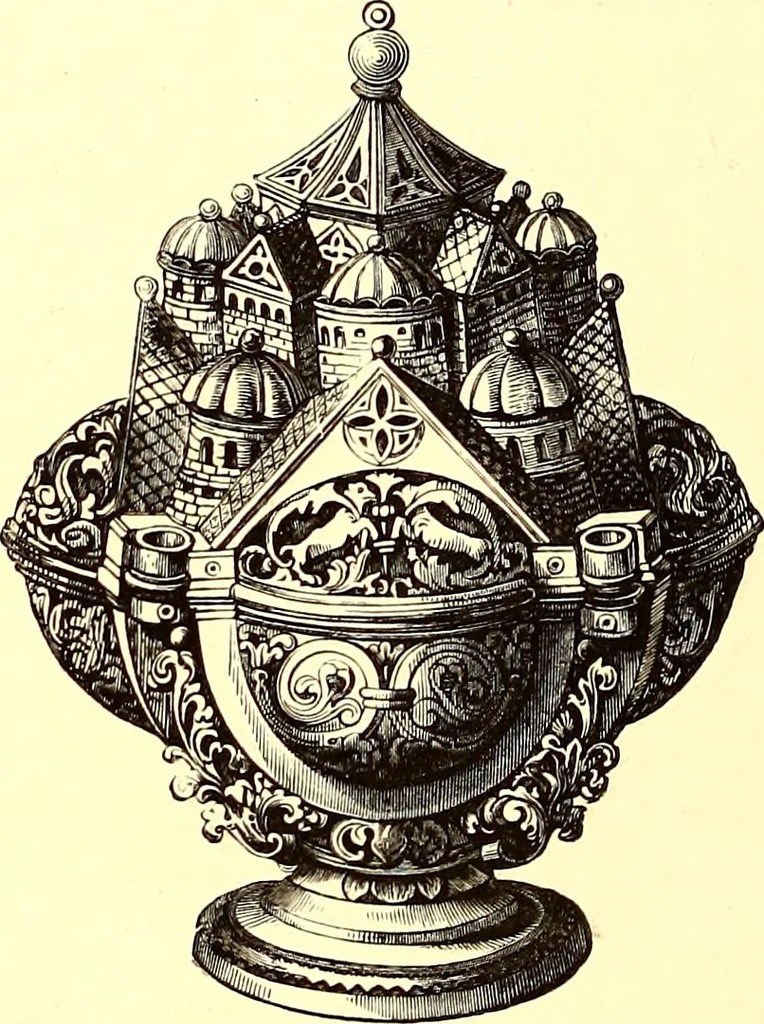 An illustration from The arts in the Middle Ages, and at the period of the Renaissance, 1870, leaf 63