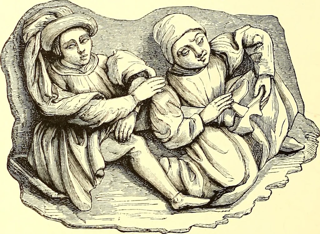 An illustration from The arts in the Middle Ages, and at the period of the Renaissance, 1870, leaf 65