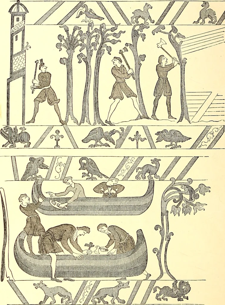 An illustration from The arts in the Middle Ages, and at the period of the Renaissance, 1870, leaf 75