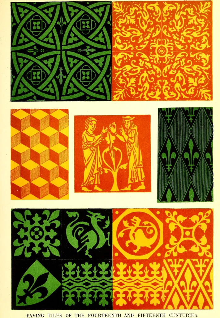 An illustration from The arts in the Middle Ages, and at the period of the Renaissance, 1870, leaf 96