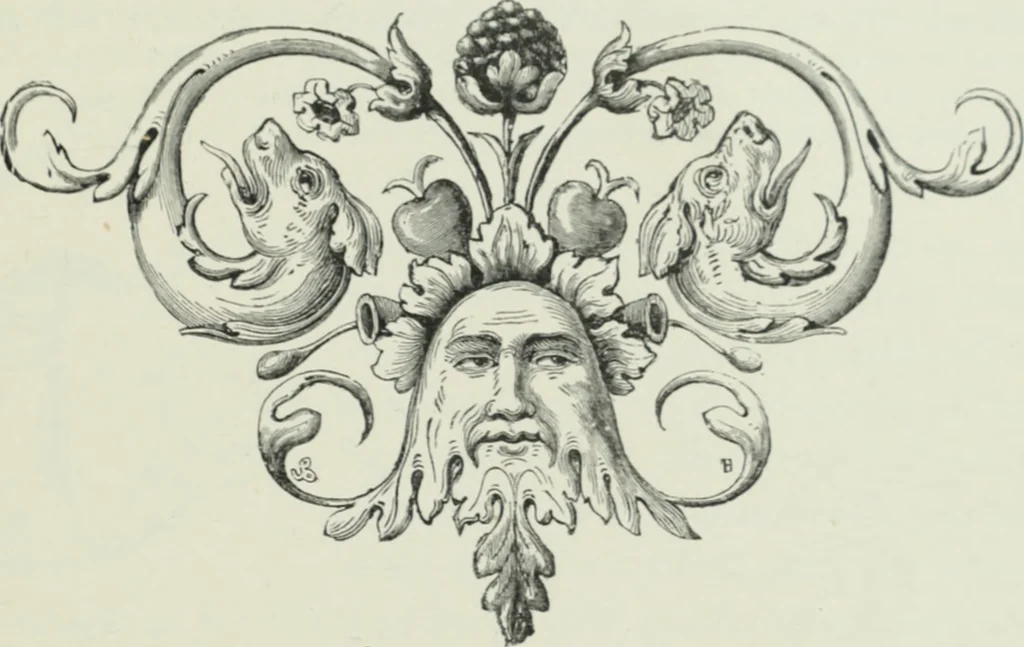 An illustration from The arts in the Middle Ages and the Renaissance, 1886, leaf 102