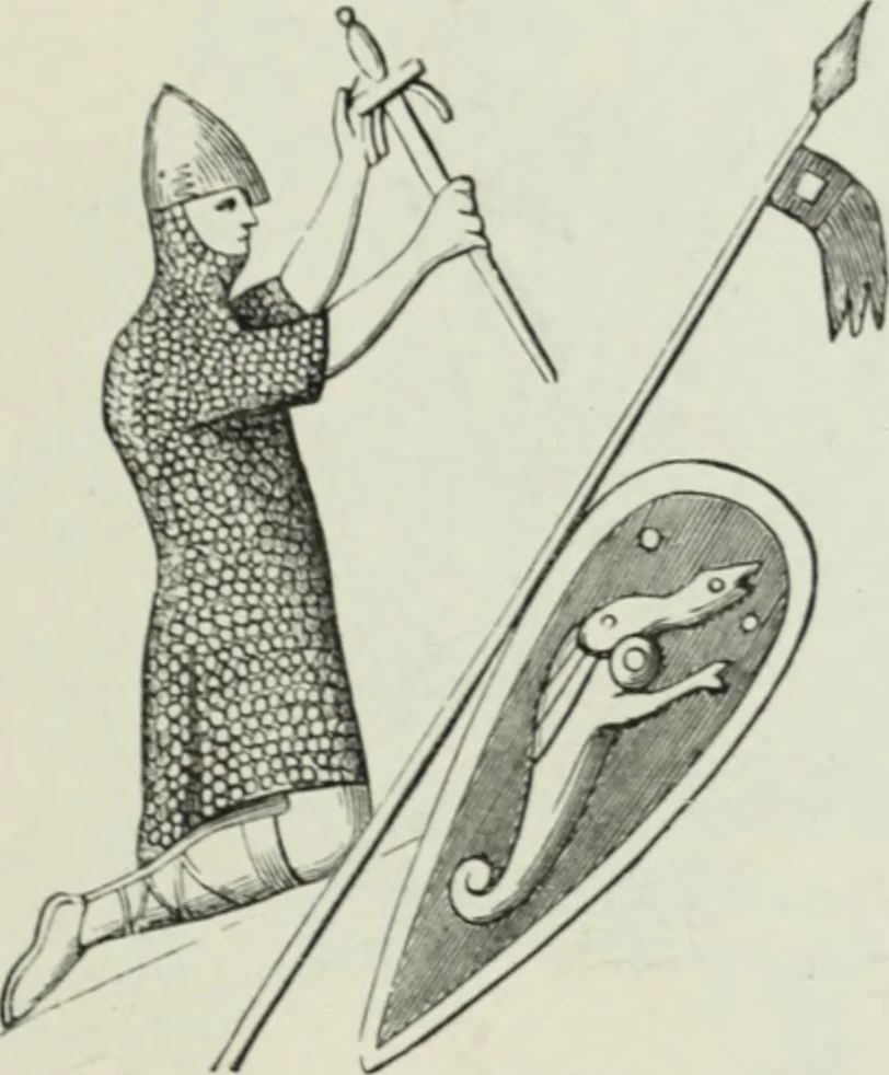 An illustration from The arts in the Middle Ages and the Renaissance, 1886, leaf 106