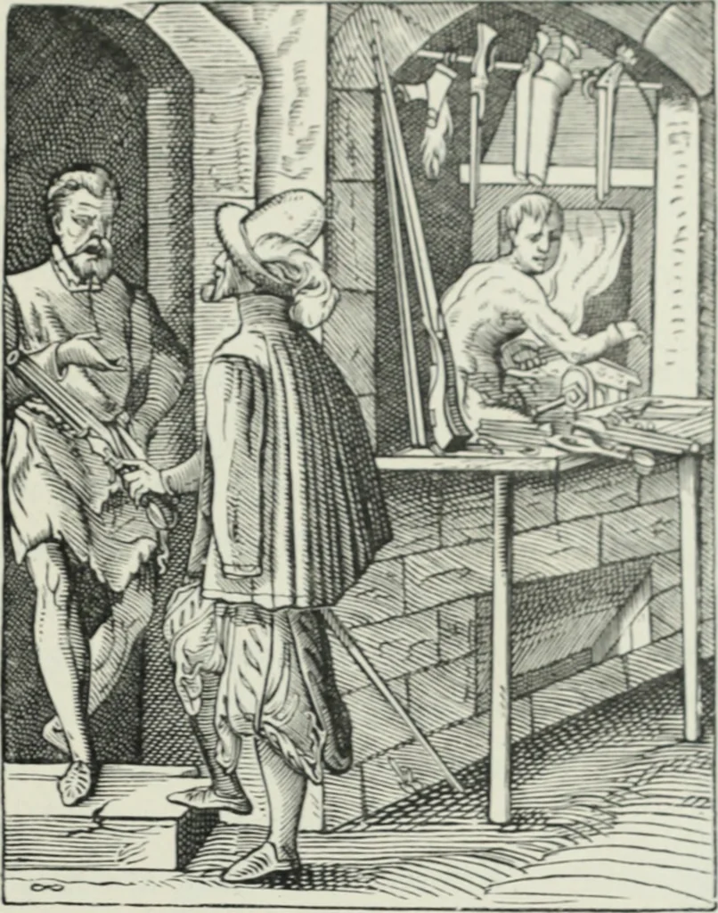 An illustration from The arts in the Middle Ages and the Renaissance, 1886, leaf 128