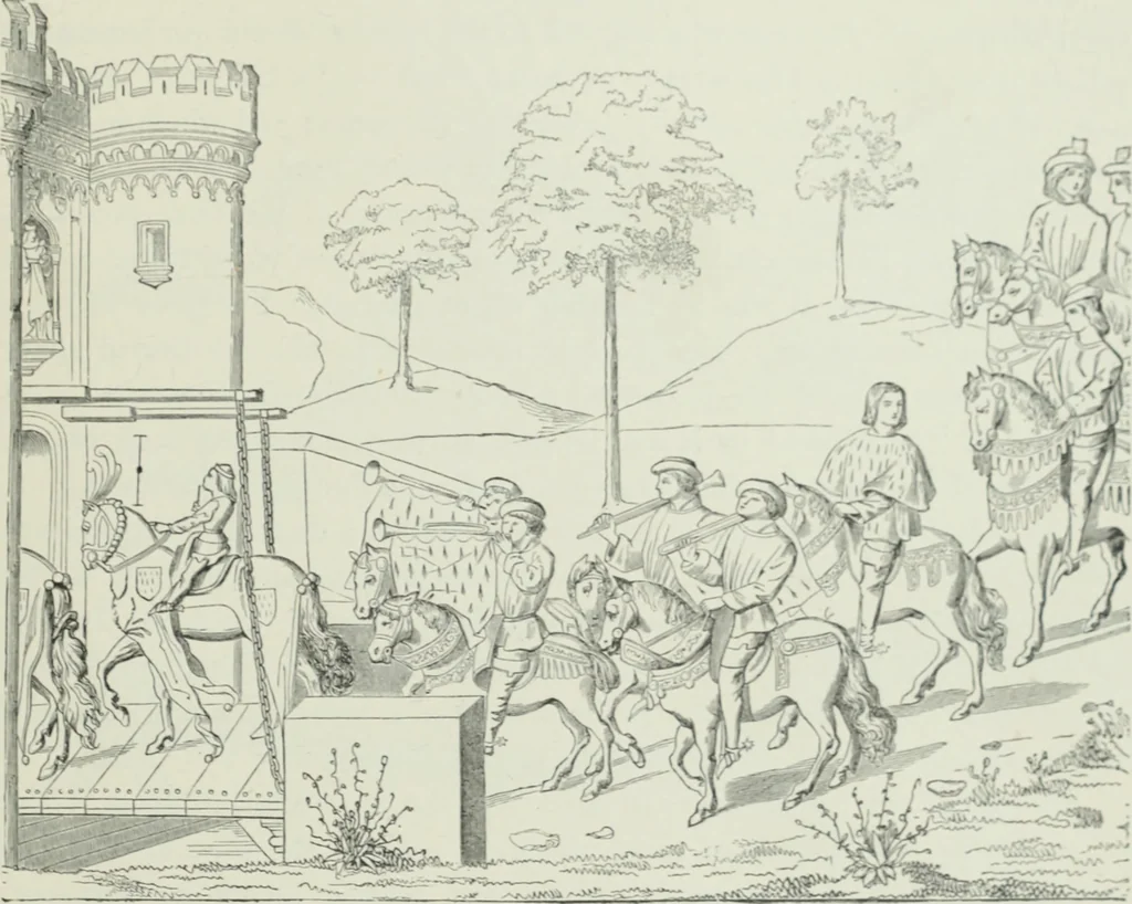An illustration from The arts in the Middle Ages and the Renaissance, 1886, leaf 134