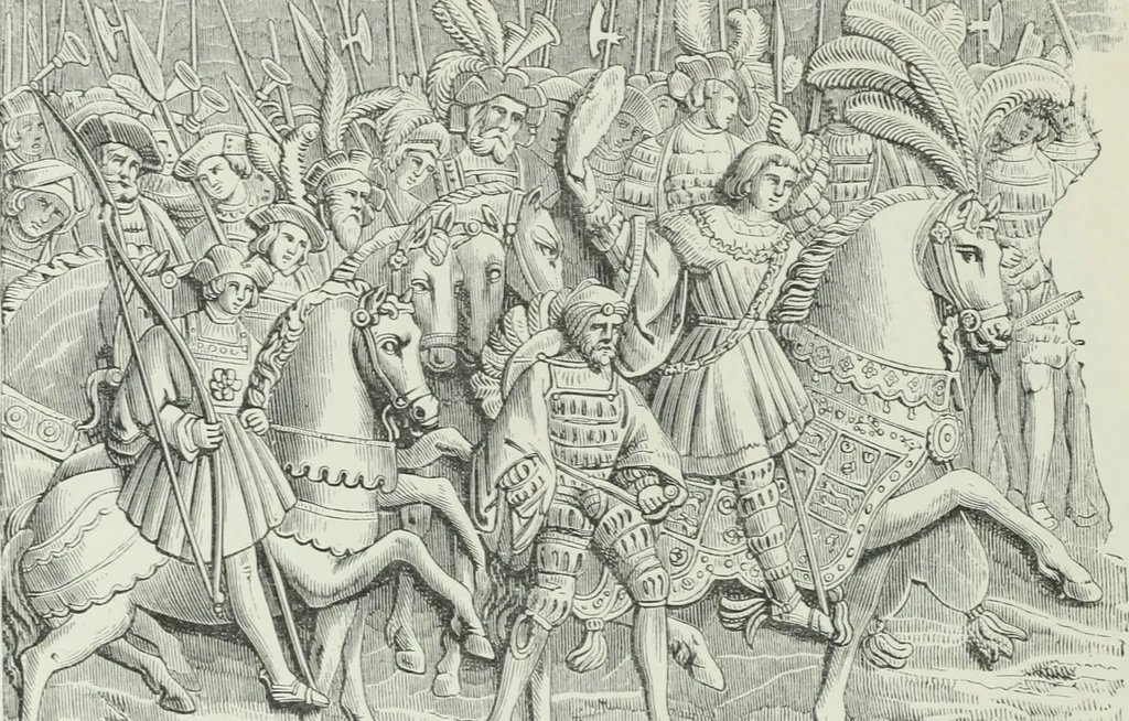 An illustration from The arts in the Middle Ages and the Renaissance, 1886, leaf 141