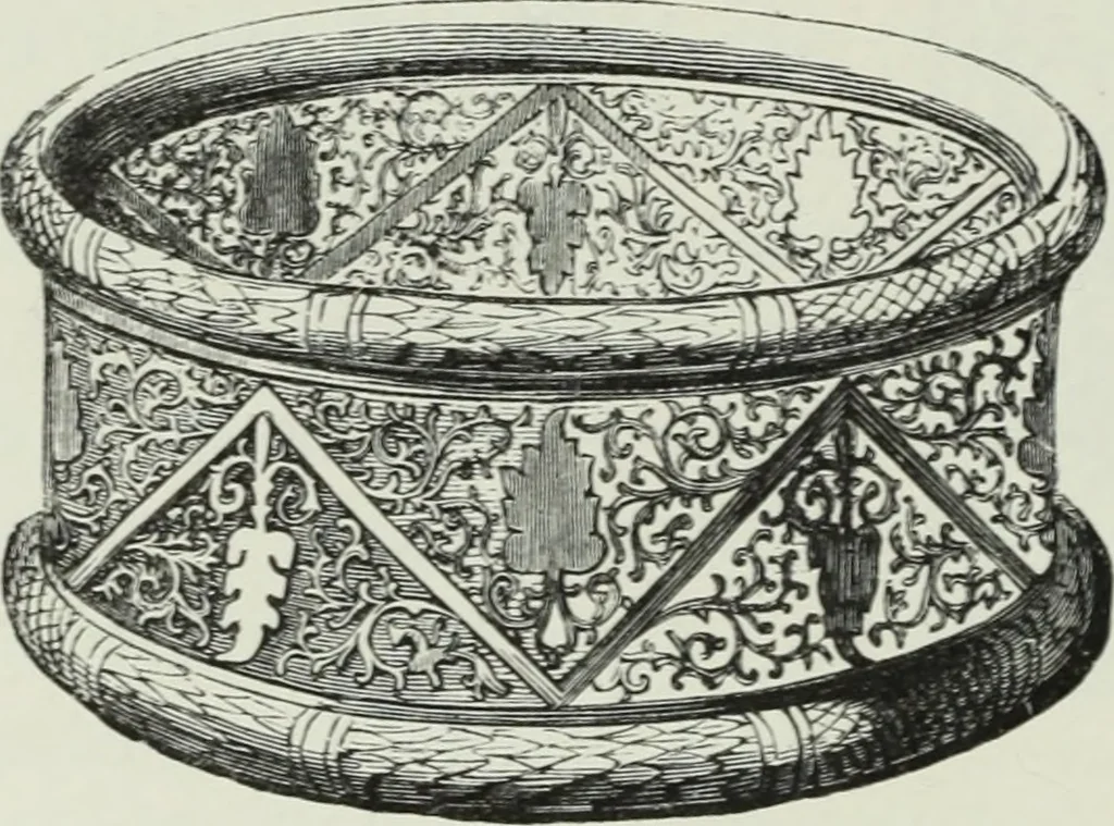 An illustration from The arts in the Middle Ages and the Renaissance, 1886, leaf 145