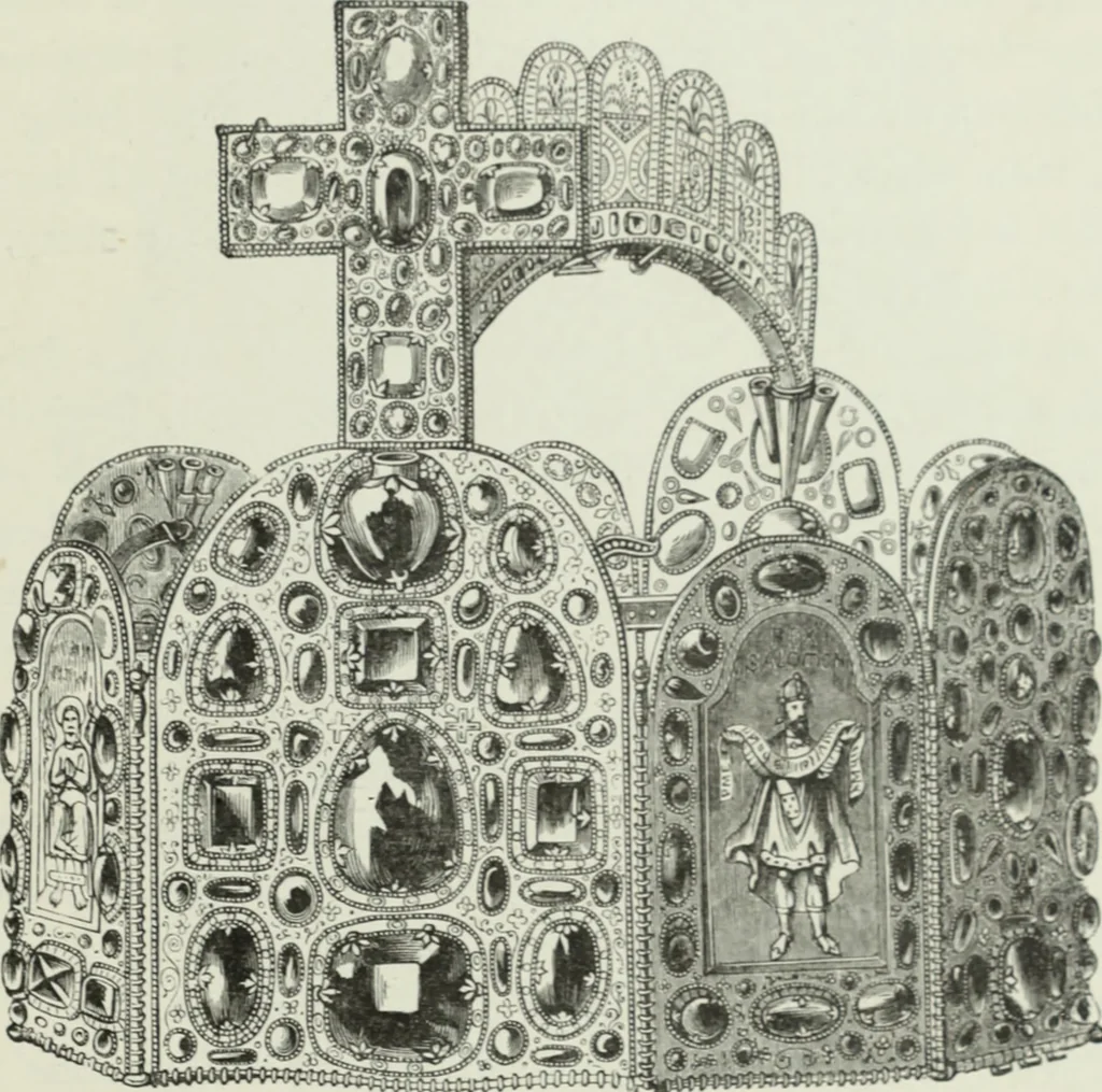 An illustration from The arts in the Middle Ages and the Renaissance, 1886, leaf 148
