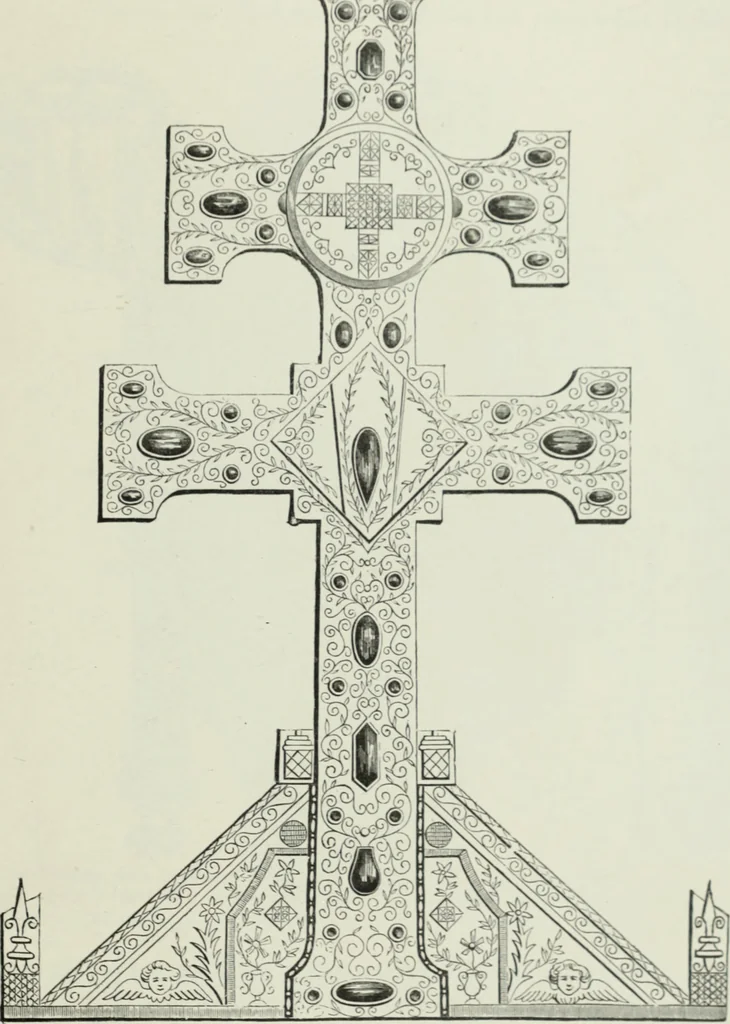 An illustration from The arts in the Middle Ages and the Renaissance, 1886, leaf 156