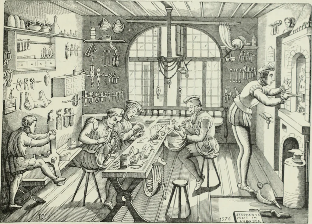 An illustration from The arts in the Middle Ages and the Renaissance, 1886, leaf 174