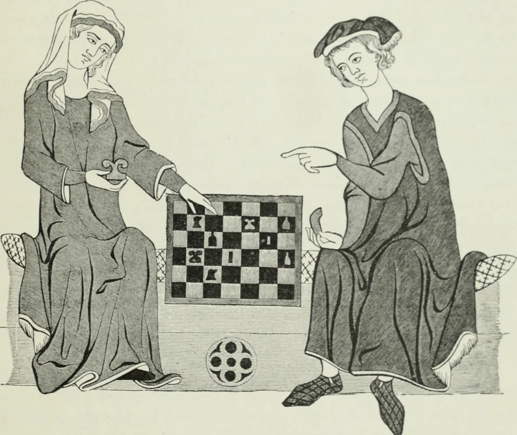 An illustration from The arts in the Middle Ages and the Renaissance, 1886, leaf 204