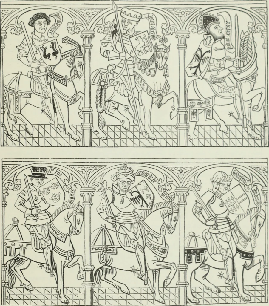 An illustration from The arts in the Middle Ages and the Renaissance, 1886, leaf 206