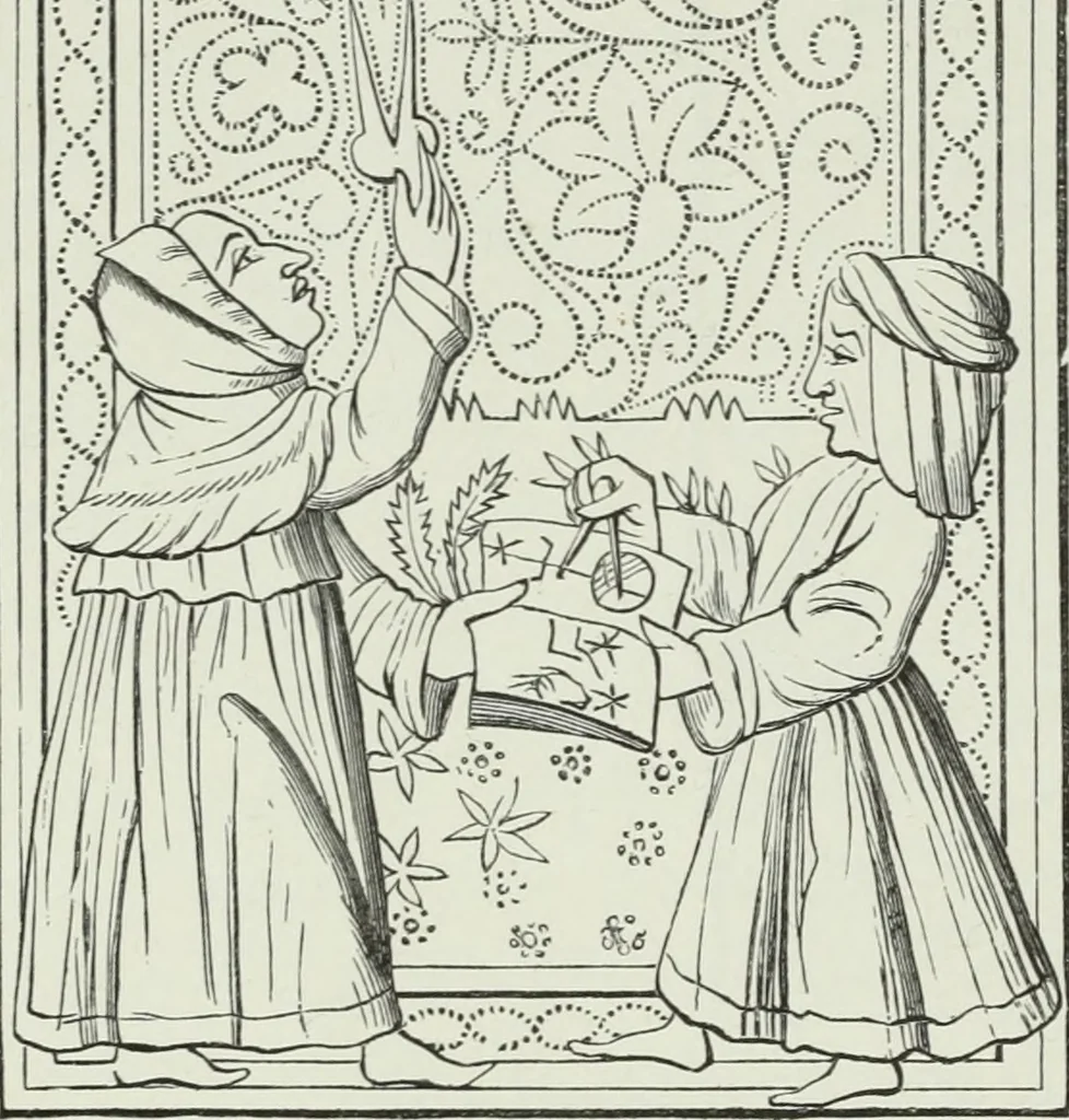 An illustration from The arts in the Middle Ages and the Renaissance, 1886, leaf 209