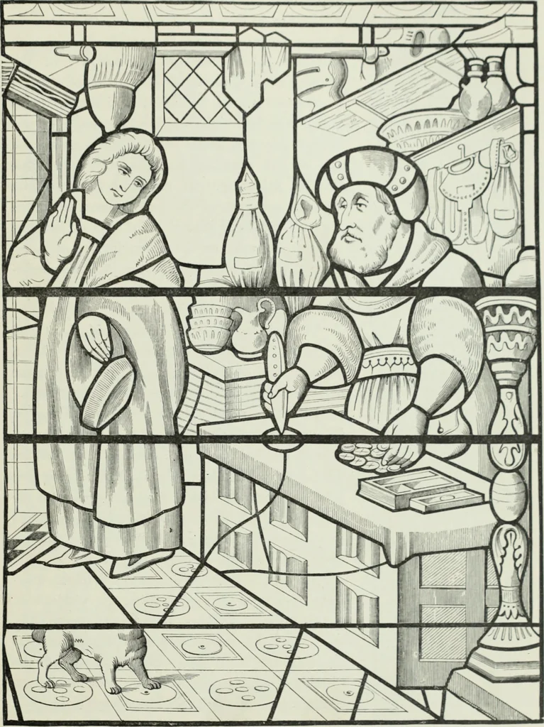 An illustration from The arts in the Middle Ages and the Renaissance, 1886, leaf 234