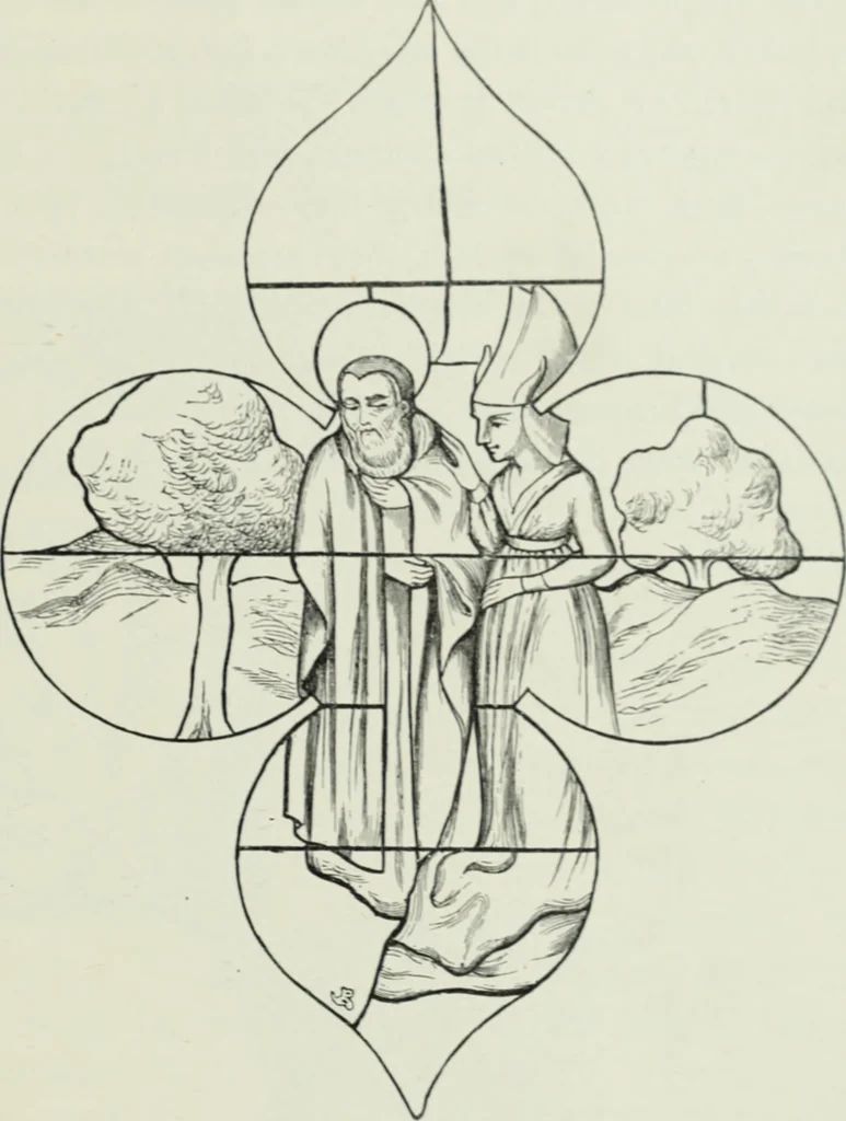 An illustration from The arts in the Middle Ages and the Renaissance, 1886, leaf 244