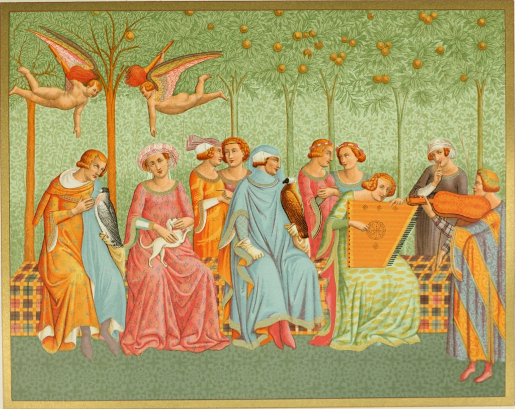 An illustration from The arts in the Middle Ages and the Renaissance, 1886, leaf 254