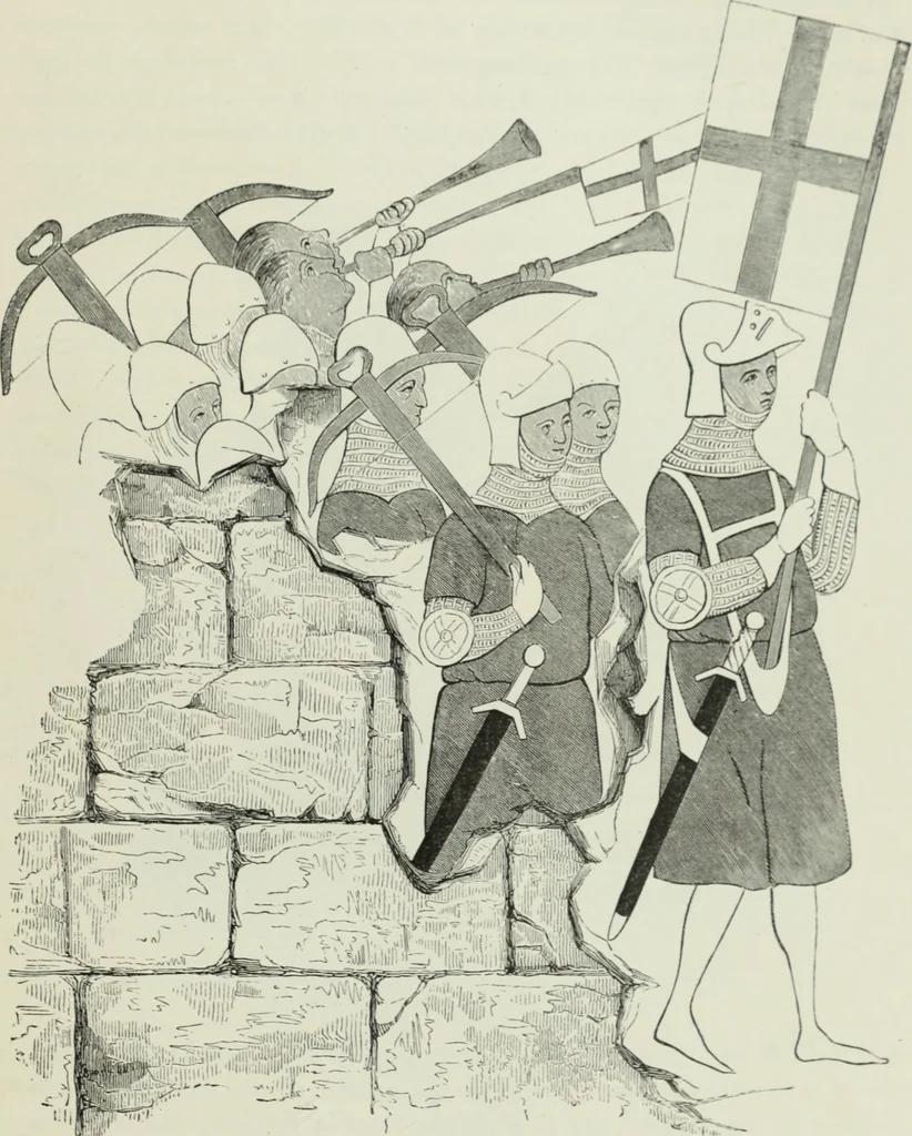 An illustration from The arts in the Middle Ages and the Renaissance, 1886, leaf 258