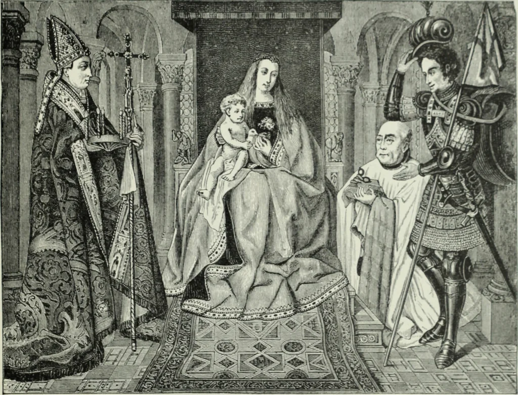An illustration from The arts in the Middle Ages and the Renaissance, 1886, leaf 276