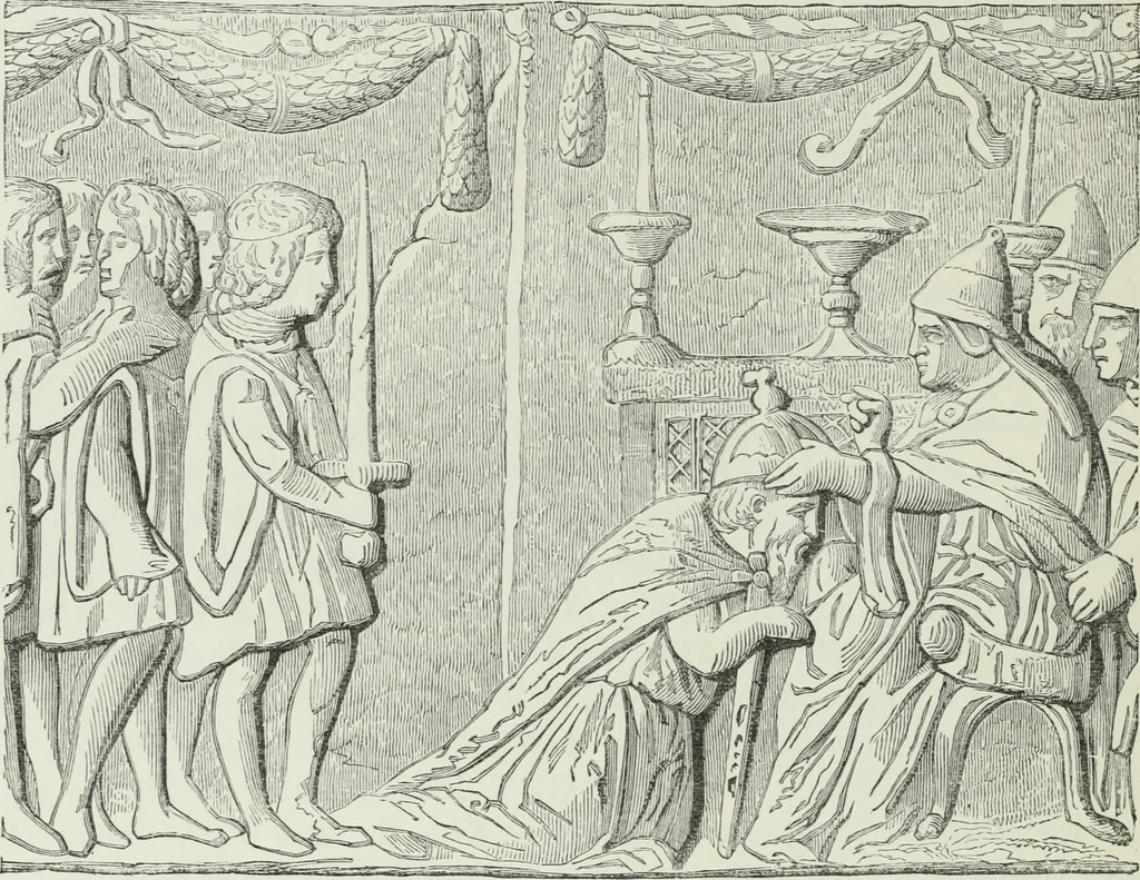 An illustration from The arts in the Middle Ages and the Renaissance, 1886, leaf 329