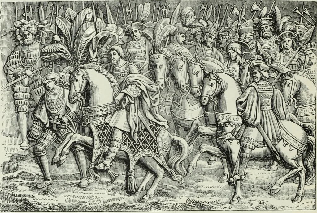 An illustration from The arts in the Middle Ages and the Renaissance, 1886, leaf 337