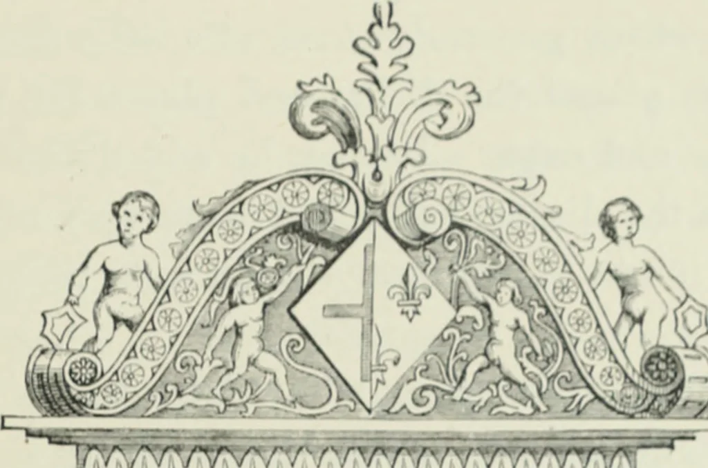 An illustration from The arts in the Middle Ages and the Renaissance, 1886, leaf 34