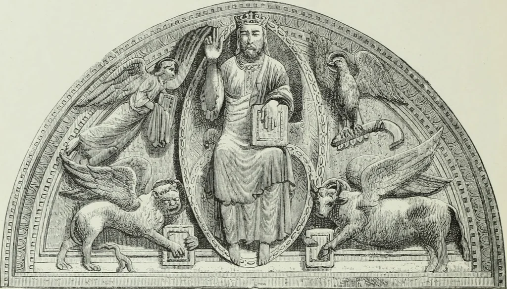 An illustration from The arts in the Middle Ages and the Renaissance, 1886, leaf 351